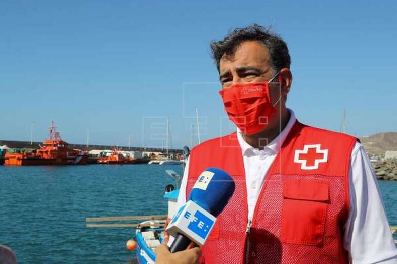 El director de Emergencias de Cruz Roja Española, Ãñigo Vila (Foto EFE / Elvira Urquijo A.)